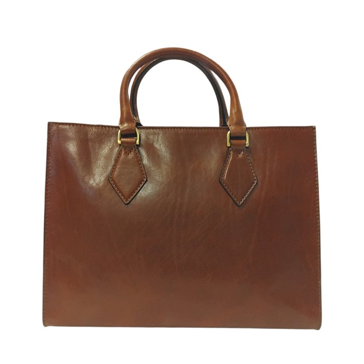 the bridge Handtasche Rindleder braun